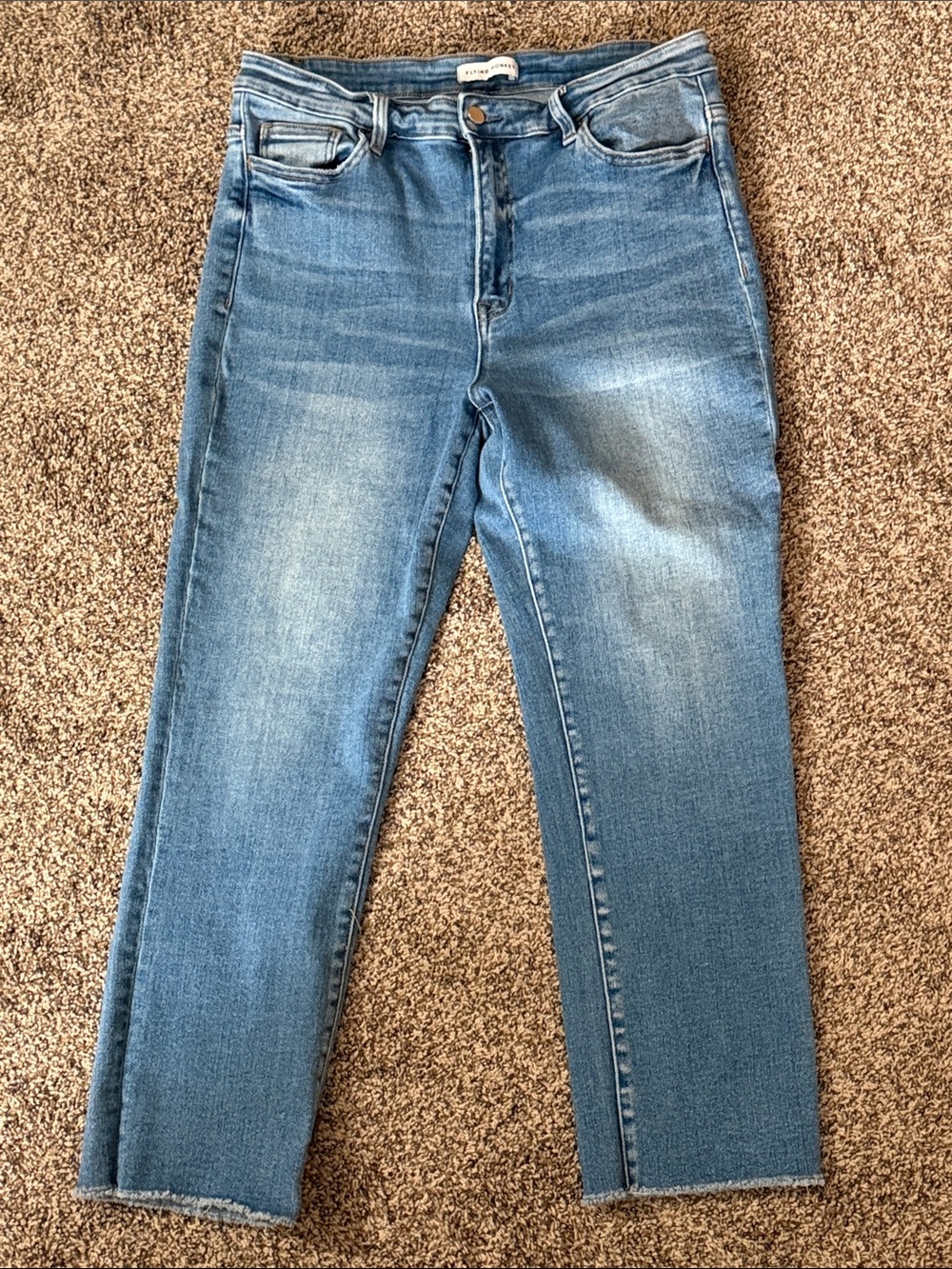 Women’s Flying Monkey Blue Straight Leg Jeans